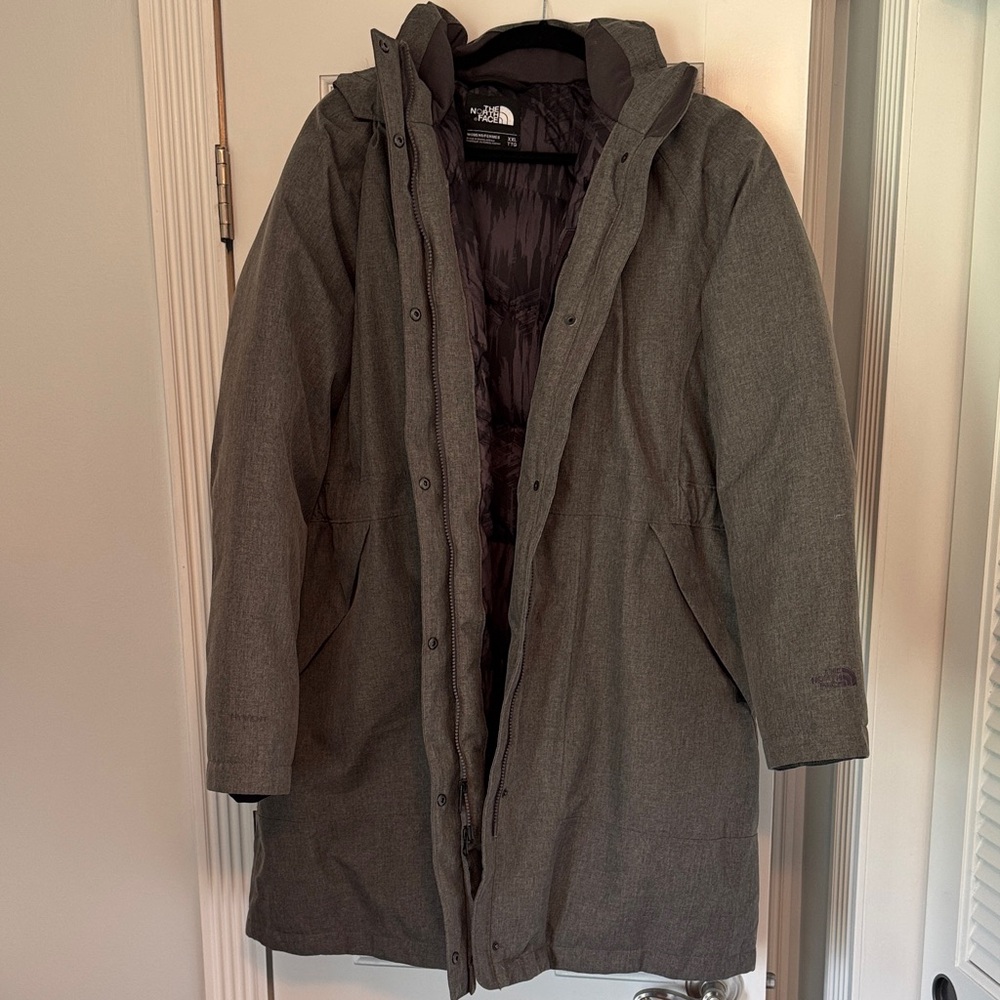 North Face arctic parka